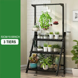 Garden Wooden Plant flower Stand Planter Shelf - 3 Tier