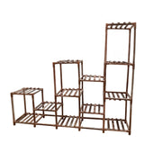 Outdoor Garden Indoor Flower Plant Pot Wooden Shelving Stand