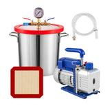 Vacuum Chamber Condition Gauges Pump Degassing Tools - 3 Gallon