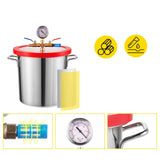 Vacuum Chamber Condition Gauges Pump Degassing Tools - 3 Gallon