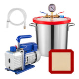 Vacuum Chamber Condition Gauges Pump Degassing Tools - 3 Gallon